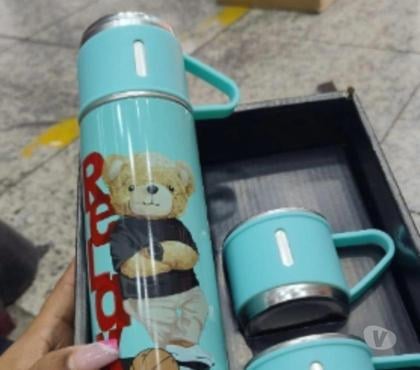 Diversos - Fotos para Kit Garrafa Térmica Urso com Xícaras