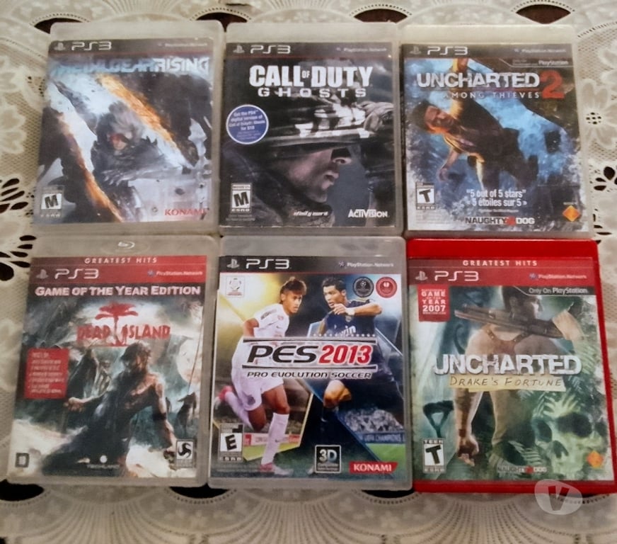 DVDs a Venda Belo Horizonte MG Venda Nova - Fotos para Esses 6 Jogos Originais Do PS3 em Perfeito Estado Por
