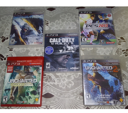 DVDs a Venda Venda Nova Belo Horizonte MG - Fotos para Jogos PS3 - São Todos Esses 5 Jogos Originais Perfeito Por