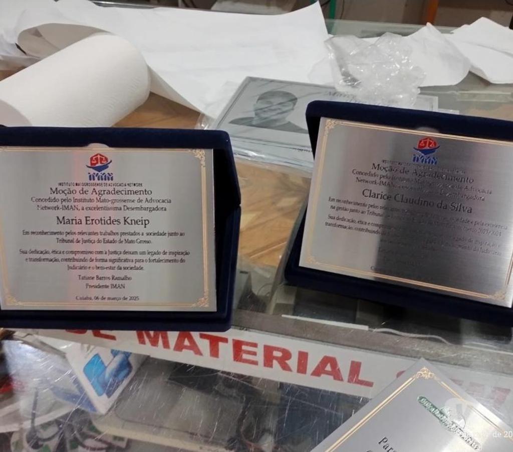 Outros serviços Cuiaba MT Cuiabá Centro - Fotos para homenagens placas