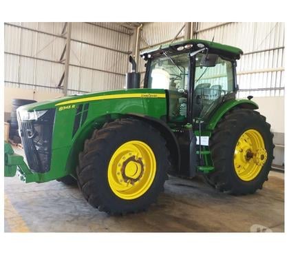 Maquinária Agrícola - Fotos para Trator John Deere 8345 R 4x4 (Piloto + Rodado Dual)