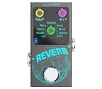 Pedal Rohs Digital Reverb Guitarra Voz 9 Modos Usb Bluetooth