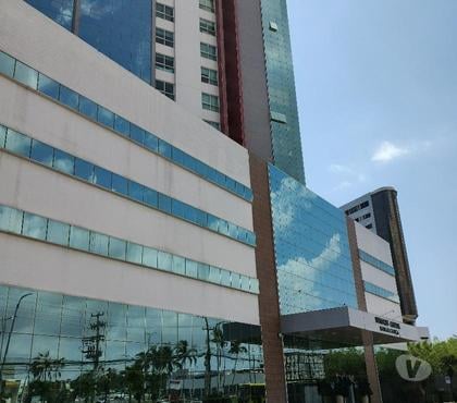 Aluguel Sala Comercial São Francisco-Renascença Sao Luis MA - Fotos para sala conjugada no Business Center, com projetados, 3º andar