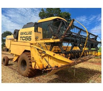 Maquinária agrícola - Fotos para Colheitadeira New Holland TC 55 Plataforma de Corte + Milho
