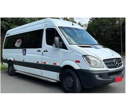 Ônibus usados Cidade Industrial de Curitiba Curitiba PR - Fotos para Van Sprinter 415 CDi Extra longa ano 2014 cód.9747