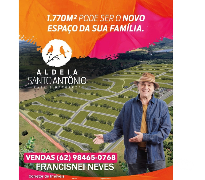 Terrenos Goiania GO - Fotos para Condomínio Aldeia Santo Antônio I Lotes a Prestação