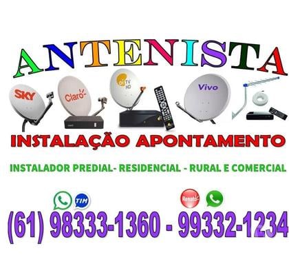 Profissionais liberais Brasília Centro Brasilia DF - Fotos para Antenista Itapoá Sky - Parabólica 5G - Claro Tv - Df