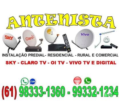 Profissionais liberais - Fotos para Antenista Brazlandia Sky - Parabólica 5G - Claro Tv - Df