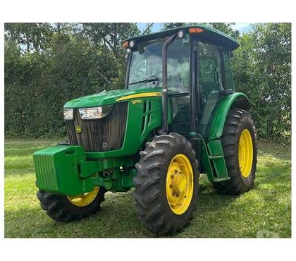 Maquinária agrícola - Fotos para Trator John Deere 5078 E 4x4 (Apenas 970 Horas - 3 Unidades)