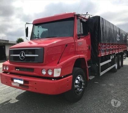  Caminhão Usado - Fotos para MB 1620 ano 2009 com carroceria de madeira oport.unica