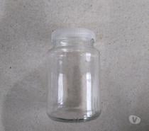 POTE VIDRO 550ML CTAMPA DE PLÁSTICO