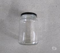 POTE VIDRO 550ML CTAMPA METÁLICA