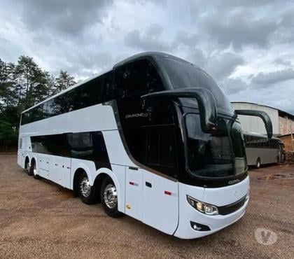 Ônibus usados Matriz Curitiba PR - Fotos para MBENZ – DD – 2013 – RF. 7089