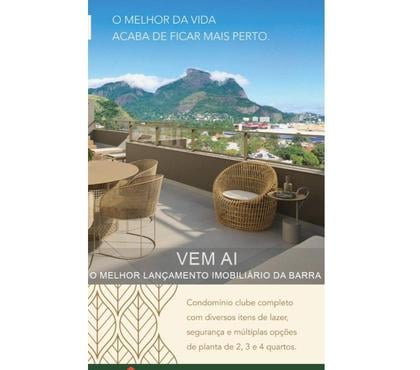 Empreendimentos Imobiliários Barra da Tijuca Rio de Janeiro RJ - Fotos para UM NOVO ÍCONE NASCENDO NO MELHOR PONTO DA BARRA!