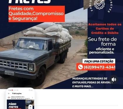 Mudanças - Frete - Fotos para Fretes limpeza de lotes carregamento de entulhos