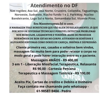 Acompanhantes masculinos Asa Sul Brasilia DF - Fotos para SEJA BEM VINDO, NA SUA PRIMEIRA VEZ NA MASSAGEM TÂNTRICA!!!