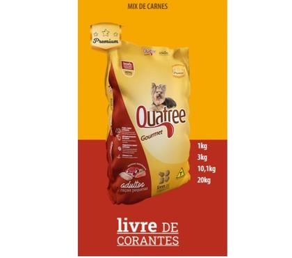 Veterinários - Serviços - Acessórios Noroeste Belo Horizonte MG - Fotos para Quatree Gourmet Adultos Raças Pequenas 10 e 20 kg