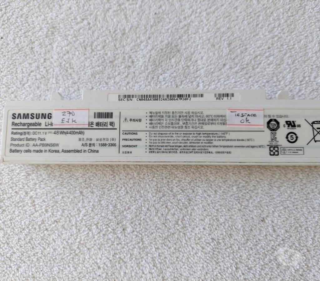 Computador Praia Grande SP - Fotos para Bateria Notebook Samsung Original