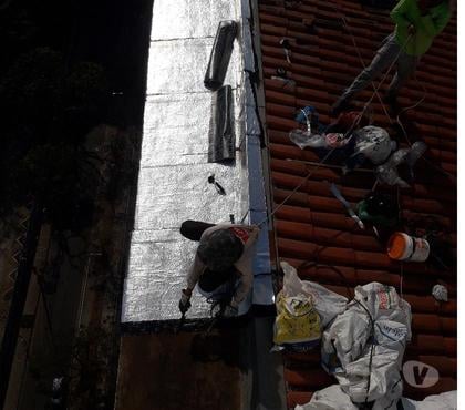 Reparo - Conserto - Reforma Noroeste Belo Horizonte MG - Fotos para Impermeabilização com Manta Asfáltica em Lajes