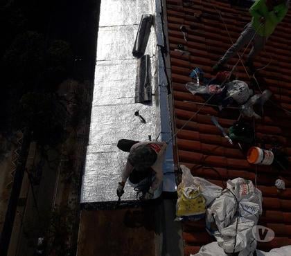 Reparo - Conserto - Reforma Noroeste Belo Horizonte MG - Fotos para Impermeabilização com Manta Asfáltica em Lajes