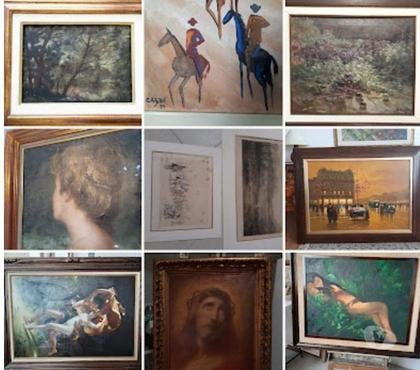 Outros serviços Mooca Sao Paulo SP - Fotos para Restauração de quadros, telas de pintura .