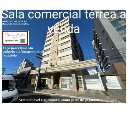 Venda Sala Comercial - Fotos para Sala comercial térrea a venda no Centro de Criciúma Uno