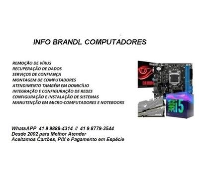 Serviços de Informática Matriz Curitiba PR - Fotos para Técnico em Informática a Domicílio em toda Curitiba