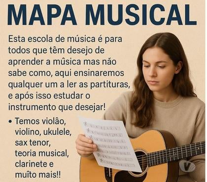 Aulas Música - Teatro-Dança - Fotos para Domine a música - Mapa Musical