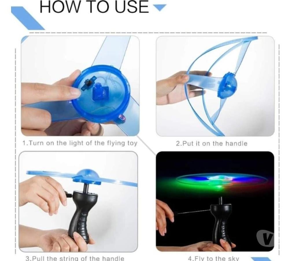 Brinquedos Sao Paulo SP Cachoeirinha, São Paulo - Fotos para Hélice Voadora Led Diversão Brinquedo Torque Manual