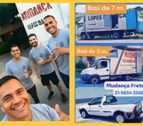 Mudança Fretes Rio e interestadual 👋
