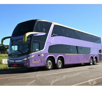 Ônibus Usados Venda Cidade Industrial de Curitiba Curitiba PR - Fotos para Onibus DD 4-eixos G-7 Volvo B-450R ano 2017 cód.9834