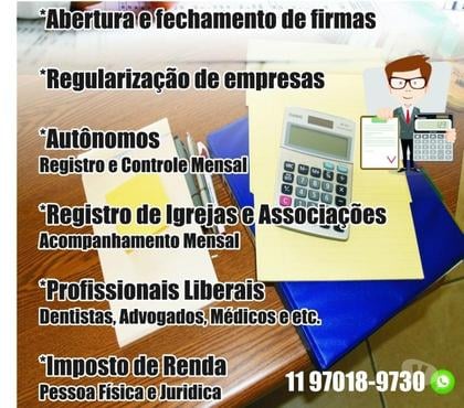 Profissionais liberais Consolação Sao Paulo SP - Fotos para CONTADOR, REGULARIZAÇÃO DE CNPJ, SIMPLES NACIONAL - MEI