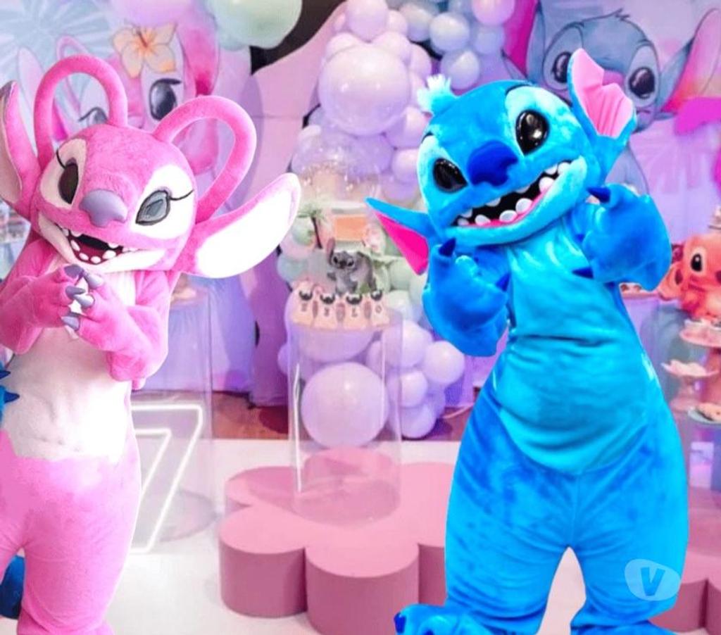 Serviços para eventos Sao Paulo SP Vila Prudente - Fotos para Stich e Angel personagens vivos cover