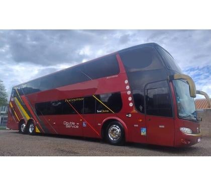  Ônibus Usados Cidade Industrial de Curitiba Curitiba PR - Fotos para Onibus DD 3-eixos Scania k-380 ano 2011 cód.9847