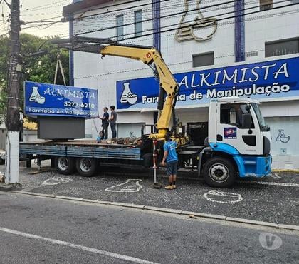 Outros serviços - Fotos para Caminhão munck e cesto aéreo em Santos