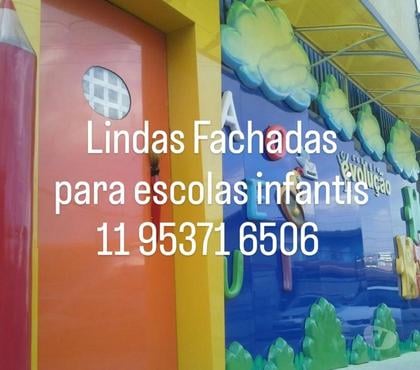 Outros serviços - Fotos para Lindas Fachadas para Escola e BUffet´s