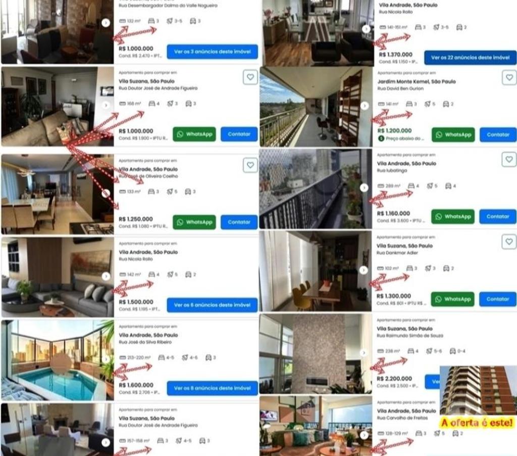 Apartamentos a venda Sao Paulo SP Morumbi - Fotos para APARTAMENTO UM POR ANDAR NO MORUMBI,NA VILA ANDRADE!