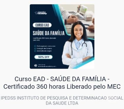 Capacitação profissional - Fotos para Curso EAD - SAÚDE DA FAMÍLIA