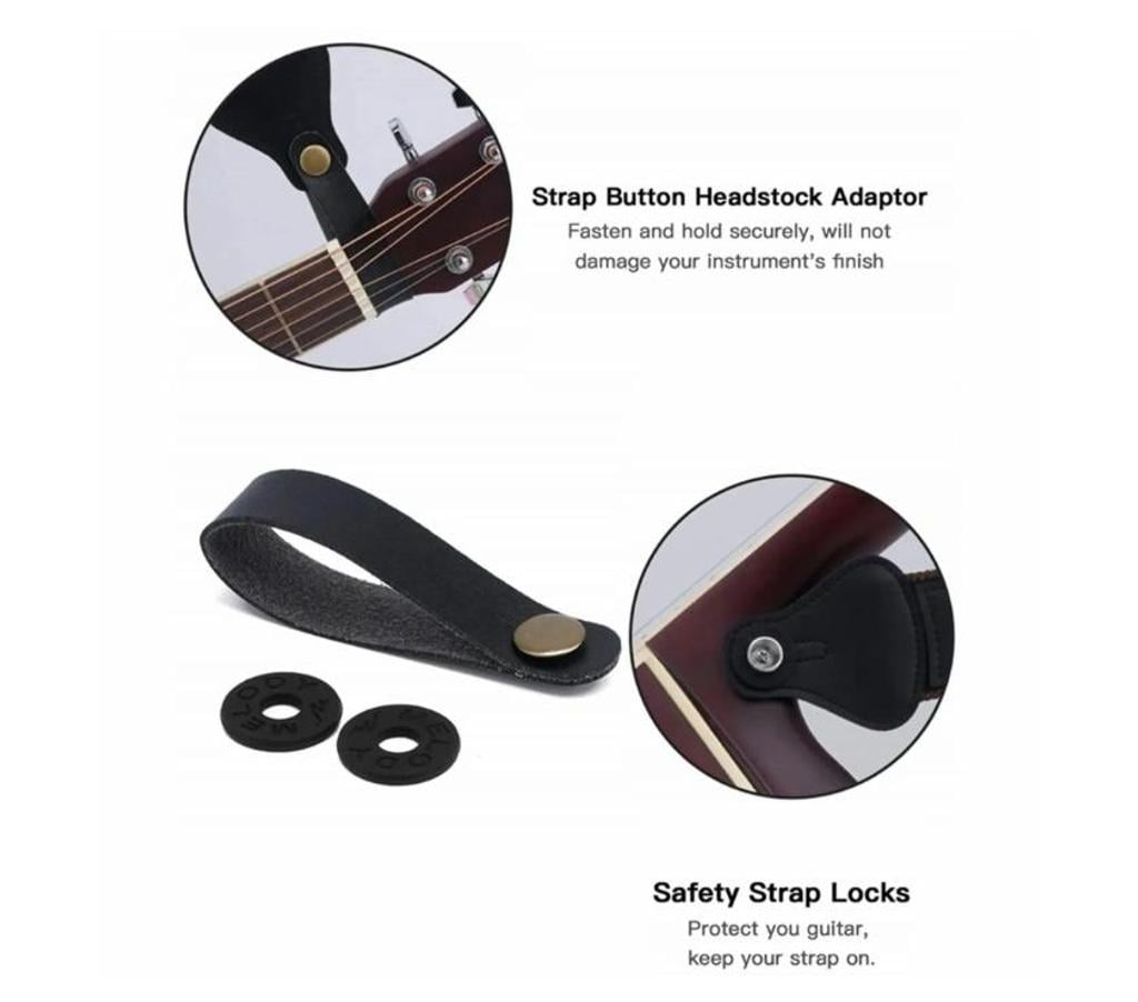 Instrumentos musicais Sao Paulo SP Cachoeirinha, São Paulo - Fotos para Correia Alça Police Line Guitarra Baixo + Box 5 Palhetas