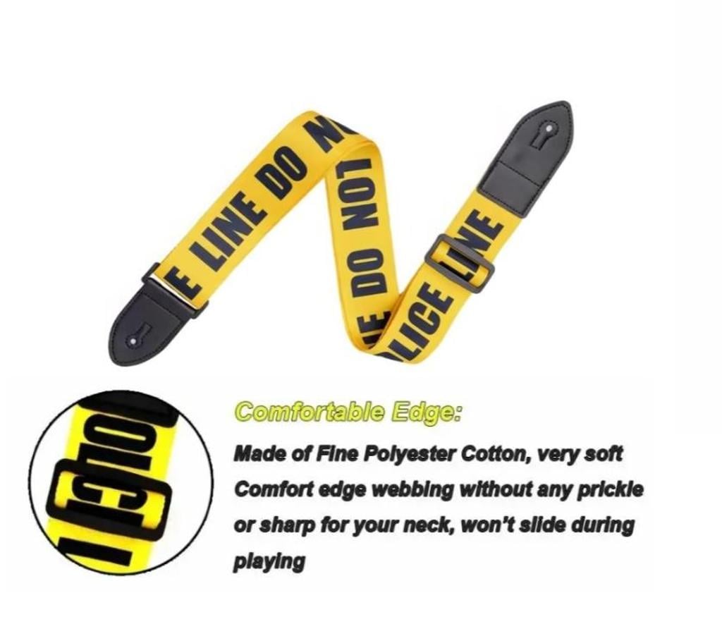 Instrumentos musicais Sao Paulo SP Cachoeirinha, São Paulo - Fotos para Correia Alça Police Line Guitarra Baixo + Box 5 Palhetas