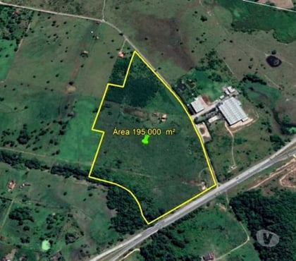 Lotes a venda - Fotos para Área medindo 195.000 m² em São Cristóvão.