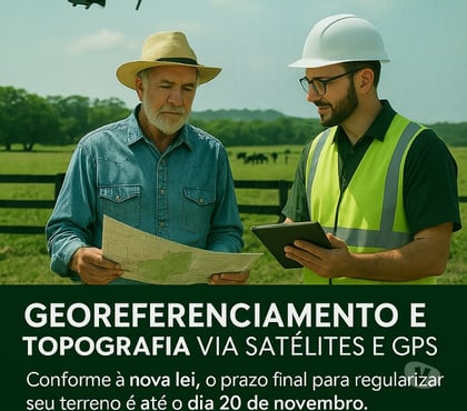Outros serviços - Fotos para Precisa de georeferenciamento pra sua terra? entre em contat