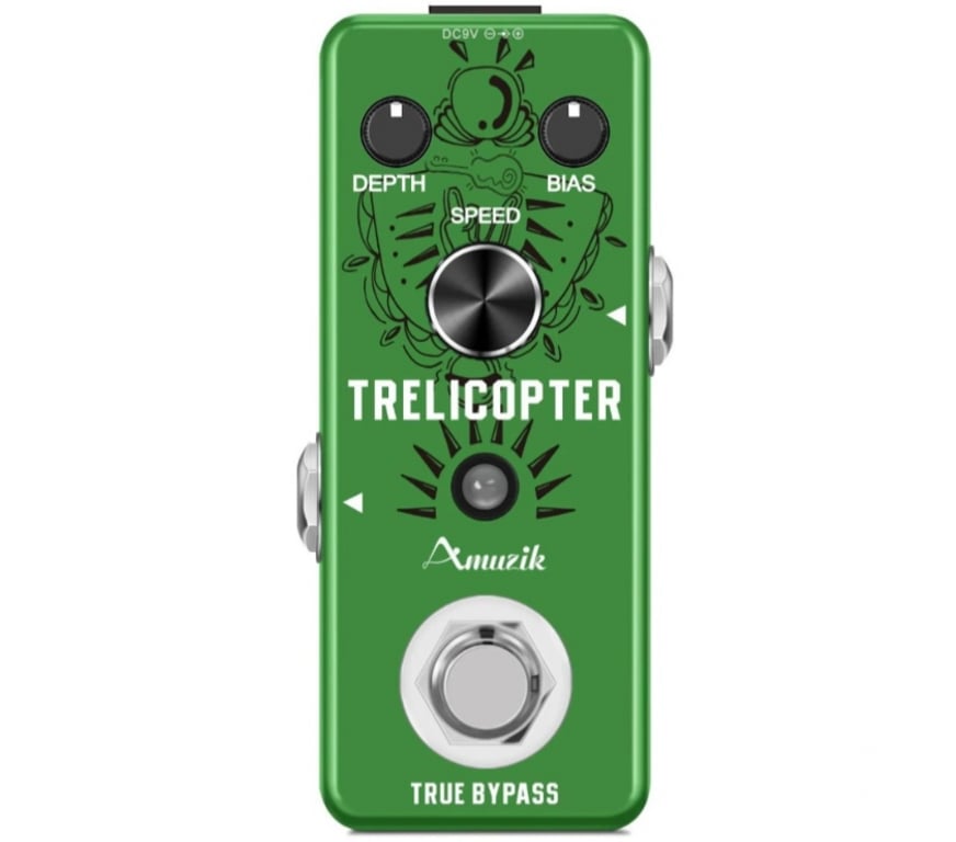 Instrumentos musicais Sao Paulo SP Cachoeirinha, São Paulo - Fotos para Pedal Rowin Trelicopter Classic Tremolo Amuzik Design