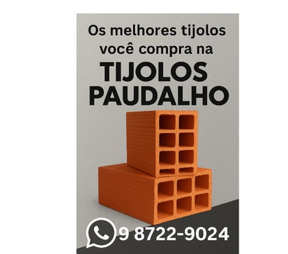 Diversos - Fotos para MILHEIRO DE TIJOLOS EM PAULISTA NA PROMOÇÃO PE