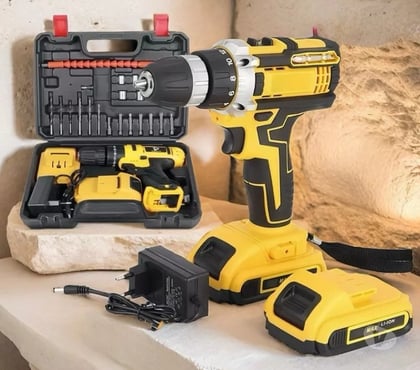 Equipamentos - Fotos para Parafusadeira Furadeira 21V 2 Baterias