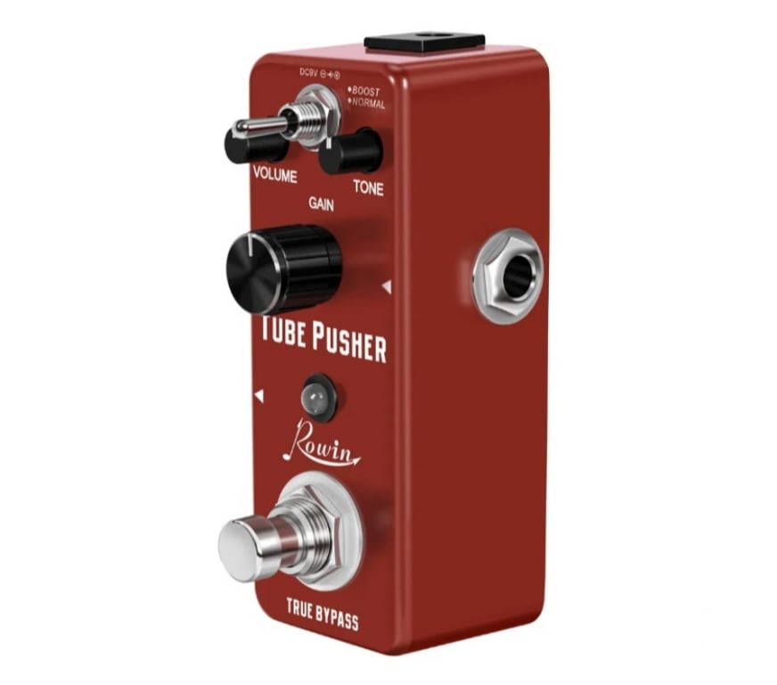 Instrumentos musicais Sao Paulo SP Cachoeirinha, São Paulo - Fotos para Pedal Guitarra Baixo Rowin Tube Pusher 2 Modos Ampli Valve