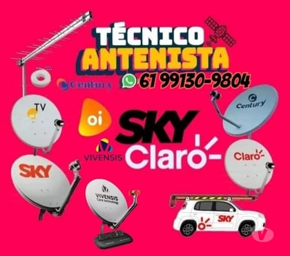 Outros serviços Asa Norte Brasilia DF - Fotos para ANTENISTA PROFISSIONAL INSTALAÇÃO E MANUTENÇÃO