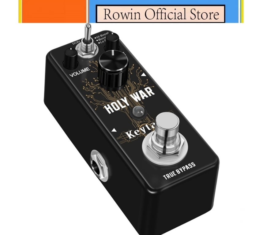 Instrumentos musicais Sao Paulo SP Cachoeirinha, São Paulo - Fotos para Pedal Rowin Holy War Heavy Metal Distortion Keitars Edition
