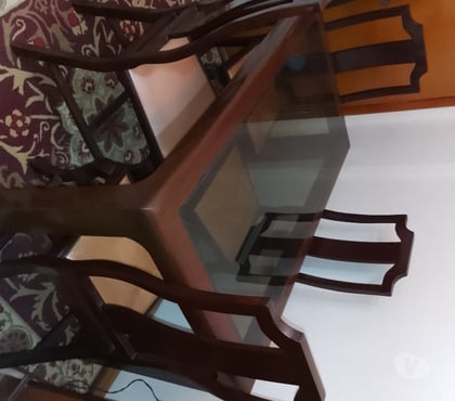 Móveis Usados Méier Rio de Janeiro RJ - Fotos para Vendo mesa de jantar com 4 cadeiras novas urgente