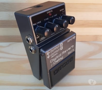 Instrumentos musicais - Fotos para Boss Digital Reverb delay Rv-3 - Raridade